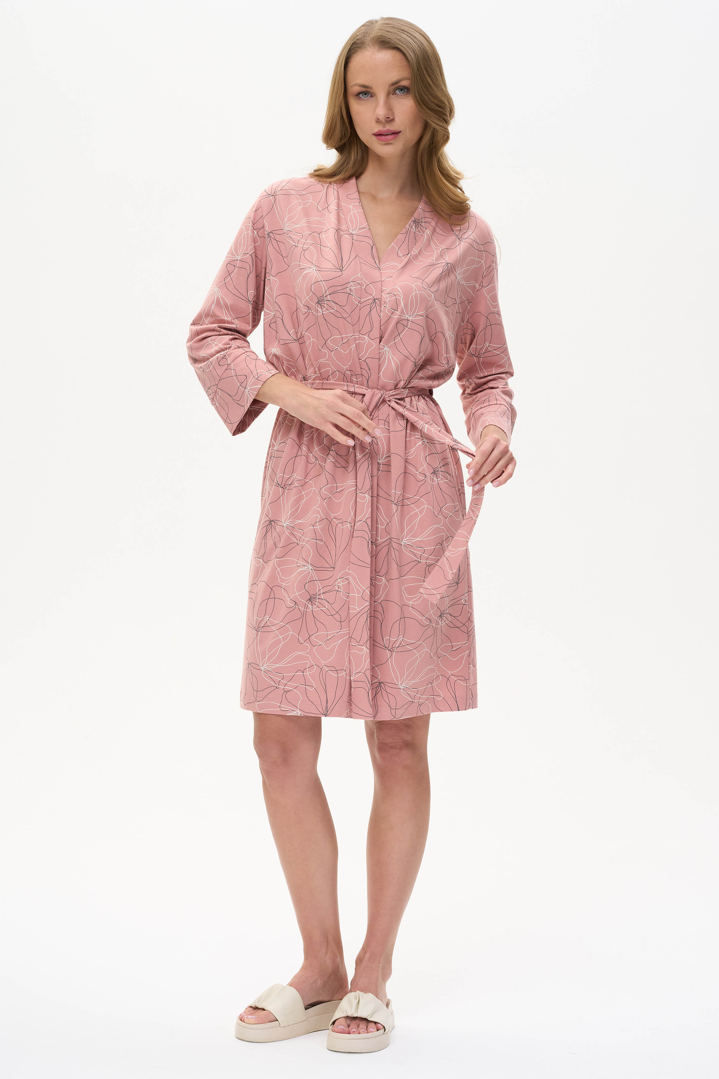 Халат D0371-P35.5F12