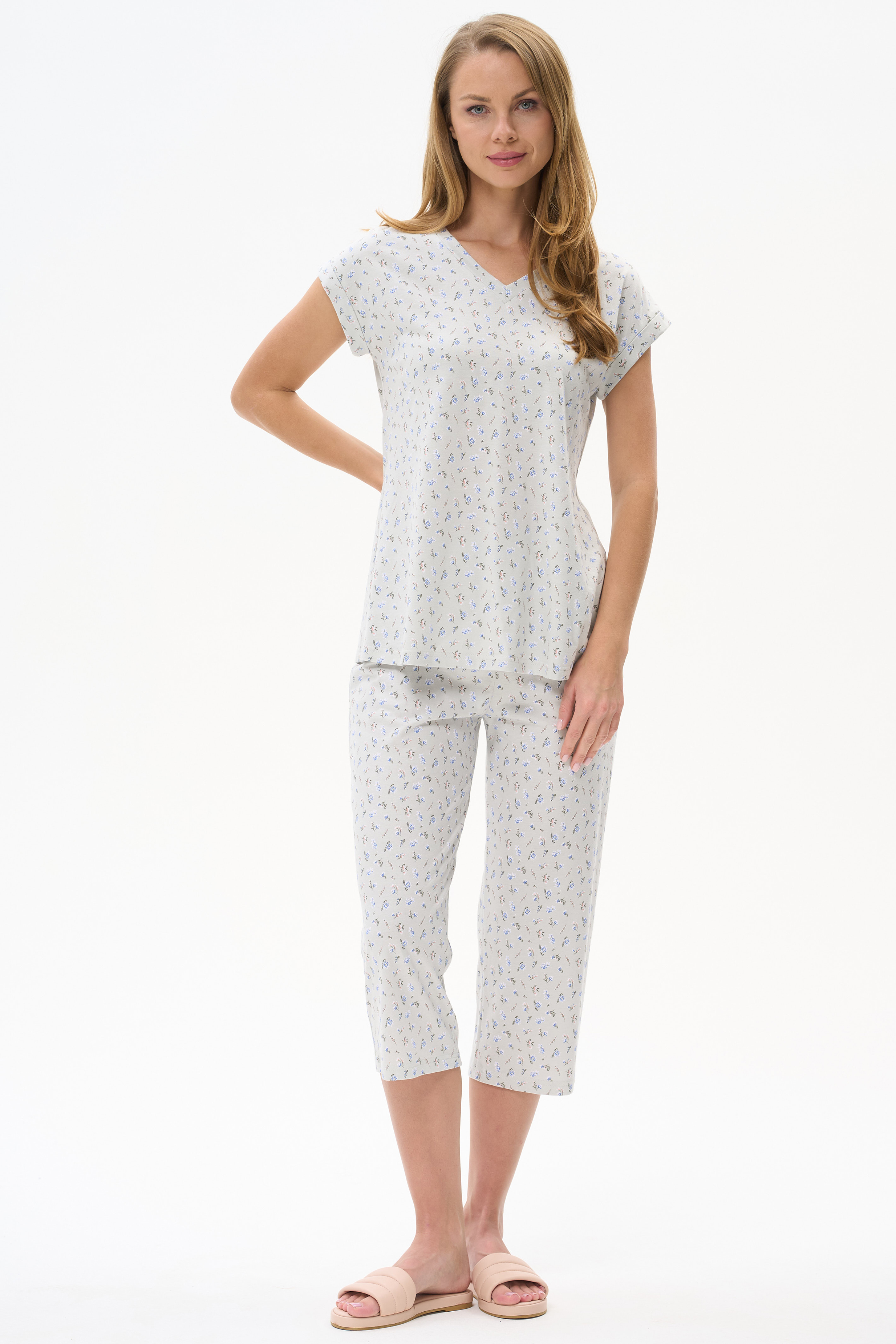 Пижама с бриджами P0242-F91.5S10